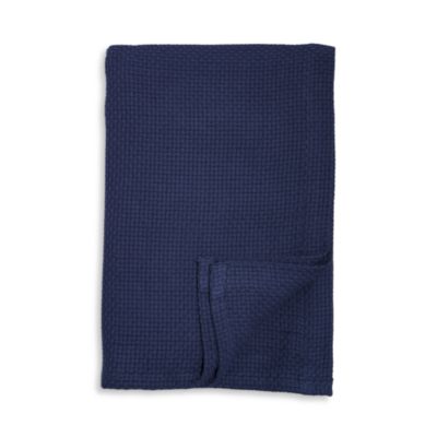 Basketweave Cotton Blanket, King - Exclusive