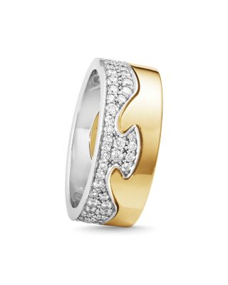 18K Yellow Gold Fusion End Ring