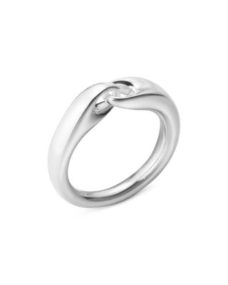 Georg Jensen - Sterling Silver Reflect Interlocked Rings