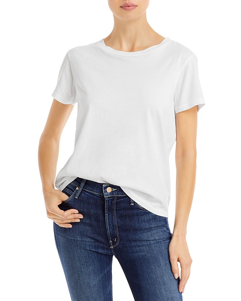 Mother The Lil Goodie Goodie Tie-dye Graphic Tee In Bright White