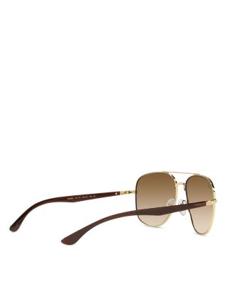  Aviator Sunglasses, 56mm