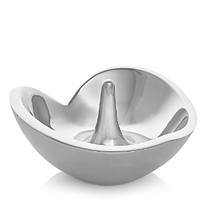 Nambe Heart Ring Holder In Silver