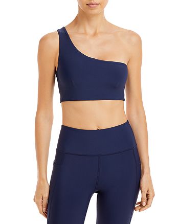 AQUA - One Shoulder Sports Bra - 100% Exclusive