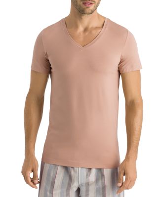 Cotton Superior Short-Sleeve V-Neck