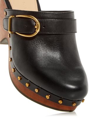 Women's Hendrix Buckled Clogs