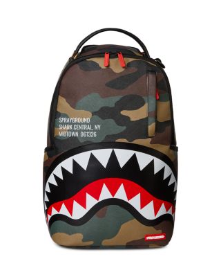 Sprayground Sharkmouth baby backpack Black-Blue