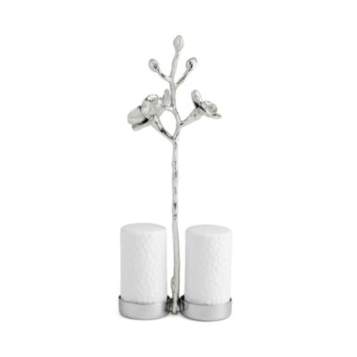 White Orchid Salt & Pepper Set