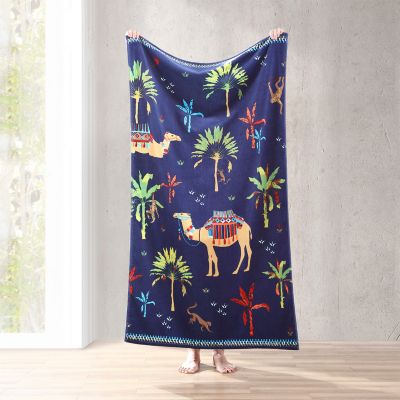 Dhule Beach Towel Indigo