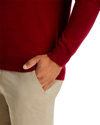 Berry Cashmere Quarter-Zip Sweater - Exclusive