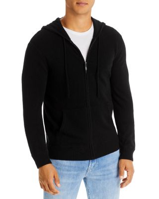 Cashmere Zip Front Hoodie - Exclusive