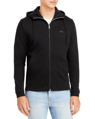 Boss athleisure saggy full zip 2024 hoodie black