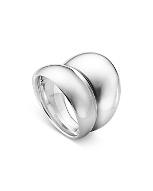 Shop Georg Jensen Sterling Silver Curve Ring