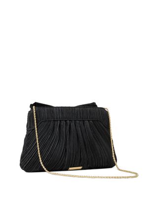 Rayne Small Pleated Bow Frame Clutch