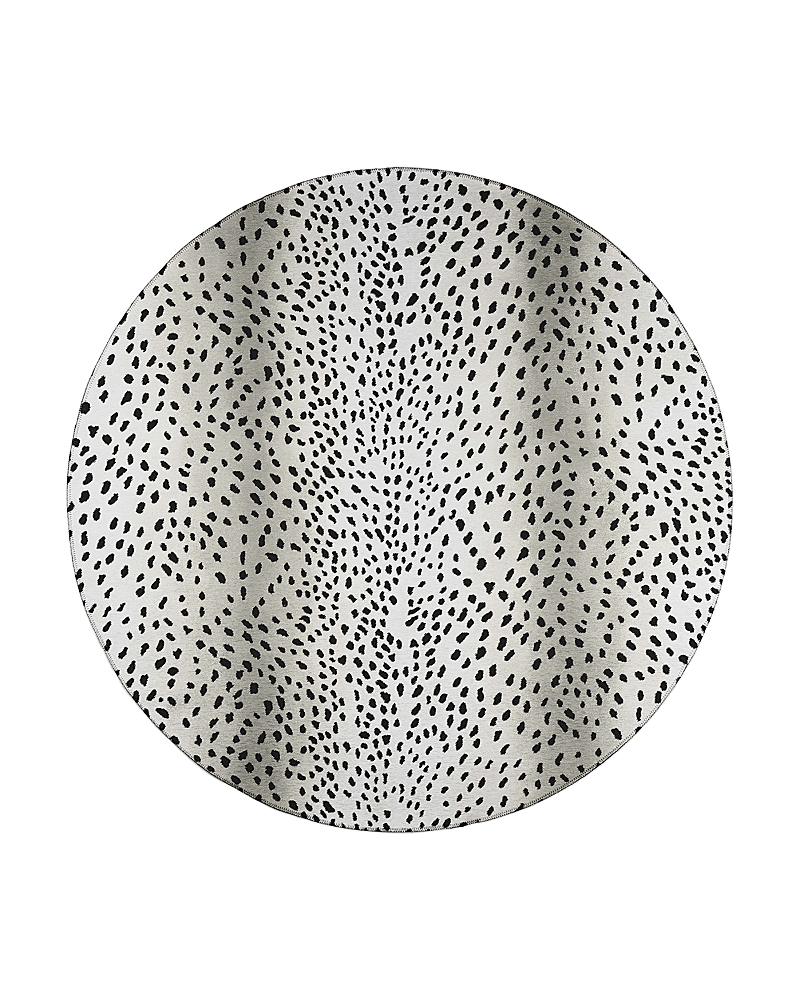 Dalyn Rug Company Rug Company Mali Ml3 Round Area Rug, 8' X 8' In Ivory