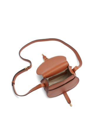 Marcie Small Leather Saddle Bag
