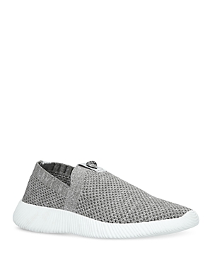 Shop Kurt Geiger Women's Lorna Slip On Sneakers In Grey