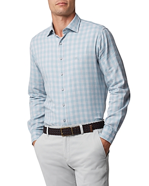 Rodd & Gunn Hook Slim Fit Gingham Check Shirt In Dusk