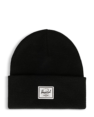 Shop Herschel Supply Co Elmer Ribbed Knit Beanie In Black