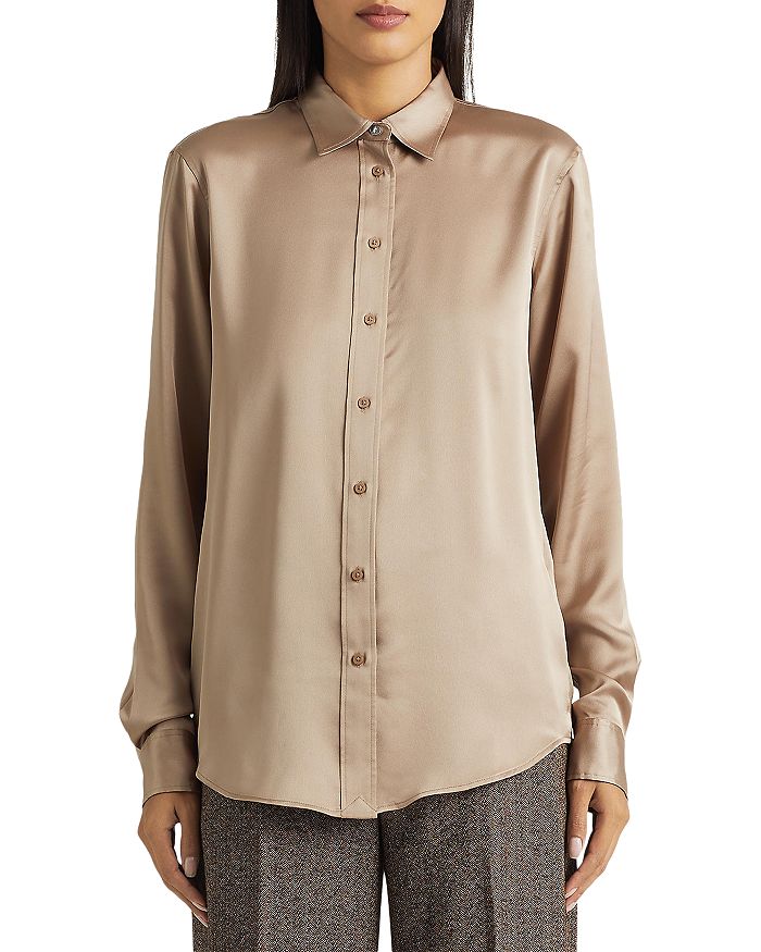 Ralph Lauren Button Front Shirt | Bloomingdale's