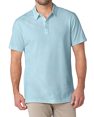 Swet Tailor All In Polo In Light Blue