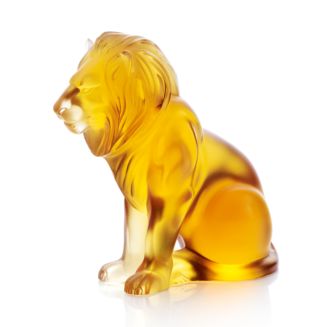 Lalique Bamara Lion Figure | Bloomingdale's