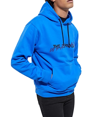 Shop The Kooples Pullover What Is Logo Hoodie In Blue