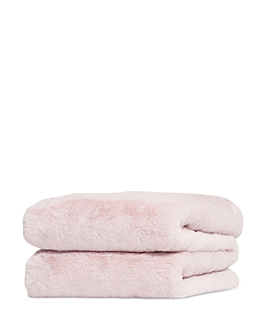Apparis Unisex Pink Little Brady Faux Fur Mini Blanket