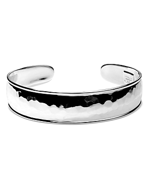 Ippolita Sterling Silver Classico Wide Cuff Bangle Bracelet In Silver