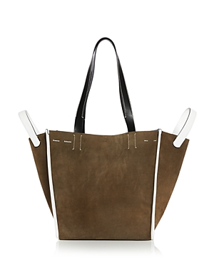 Proenza Schouler White Label Mercer Extra Large Suede & Leather Tote