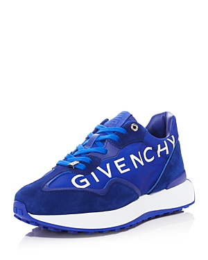 GIVENCHY MEN'S GIV RUNNER LIGHT LACE UP SNEAKERS