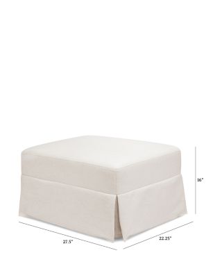 Crawford Gliding Ottoman in Water Repellent & Stain Resistant Performance Fabric