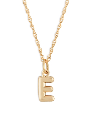 Bloomingdale's Initial Pendant Necklace In 14k Yellow Gold, 18 - 100% Exclusive