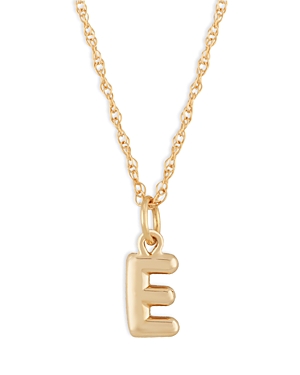 Bloomingdale's Initial Pendant Necklace In 14k Yellow Gold, 18 - Exclusive