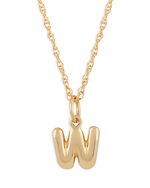 Bloomingdale's Initial Pendant Necklace In 14k Yellow Gold, 18 - 100% Exclusive