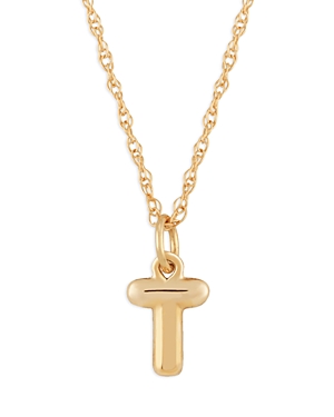 Bloomingdale's Initial Pendant Necklace In 14k Yellow Gold, 18 - 100% Exclusive