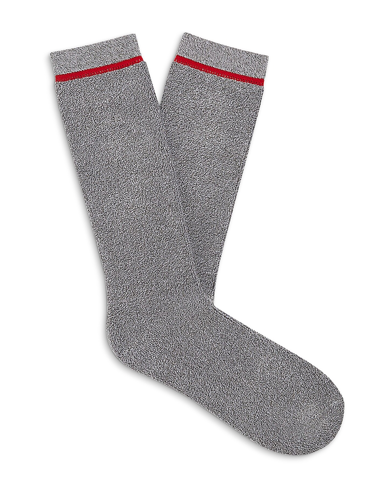 Ugg Kyro Cozy Crew Socks In Marled Gray