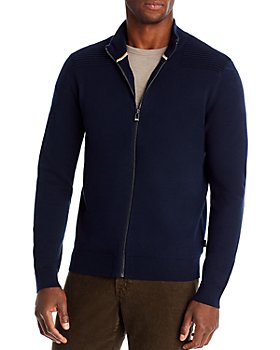 GANT Classic Cotton Half Zip Sweater in Grey for Men Mens Clothing Sweaters and knitwear Zipped sweaters 