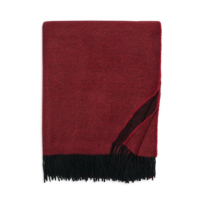 SFERRA Renna Fringed Throw Bloomingdale's
