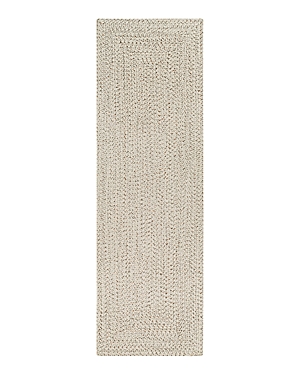 Surya Chesapeake Bay Cpk2303 2'6" X 8' Runner Outdoor Area Rug In Cream Gray