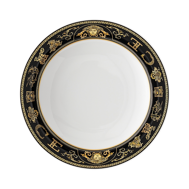 Versace Virtus Gala Rim Soup In Black
