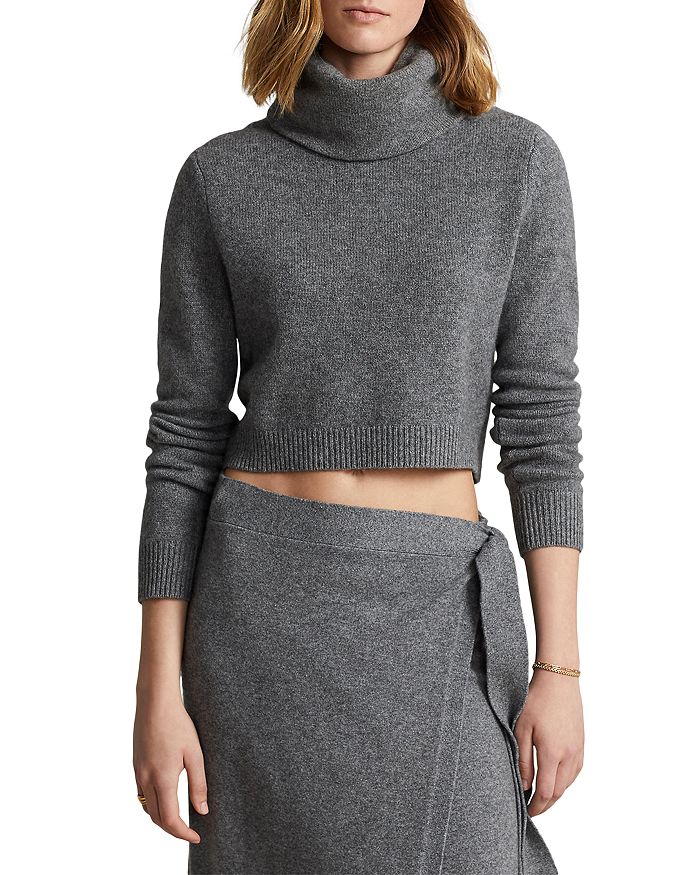 Cropped Cashmere Sweater 