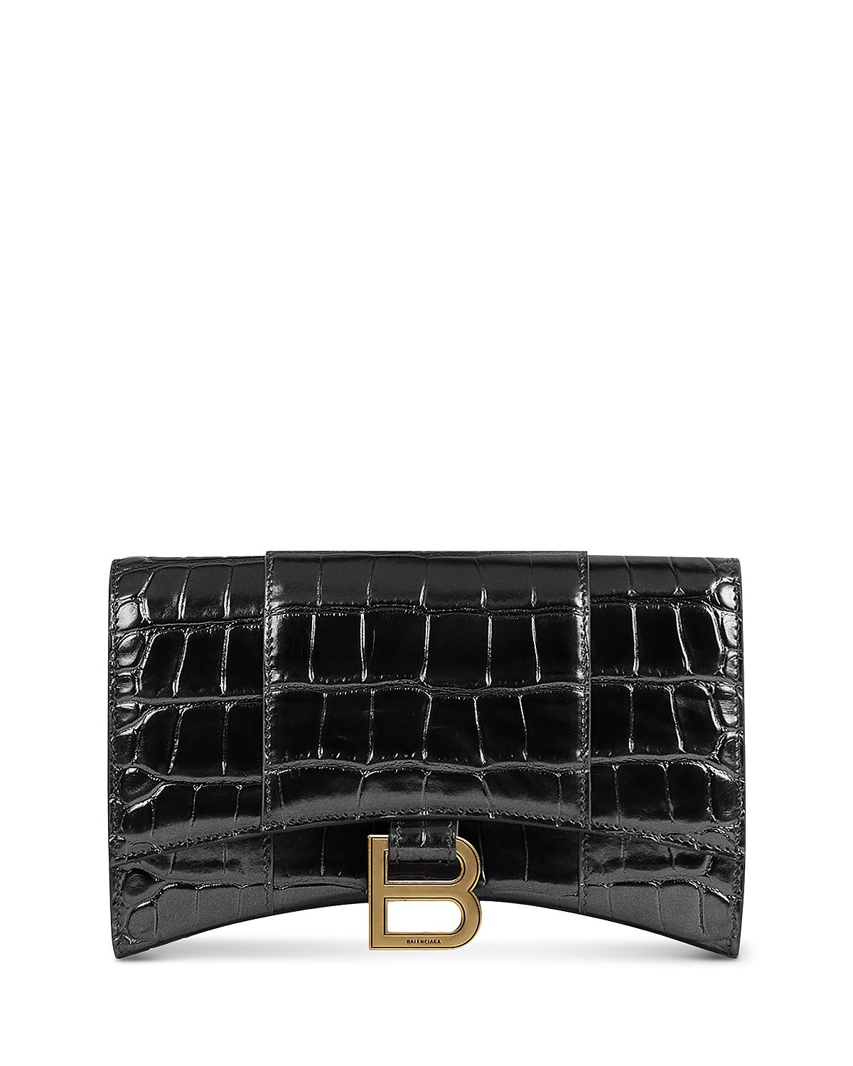 Balenciaga Hourglass Wallet on Chain Box