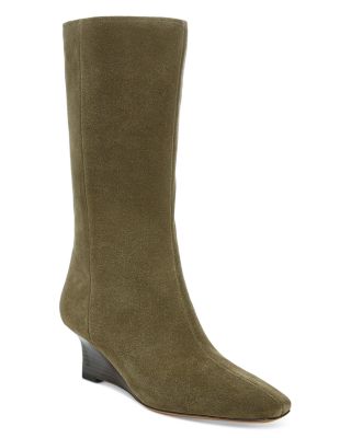 Vince - Women's Beverly Wedge Heel Mid Calf Boots