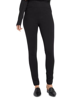 NYDJ Faux Leather Front Ponte Leggings, $120, Bloomingdale's