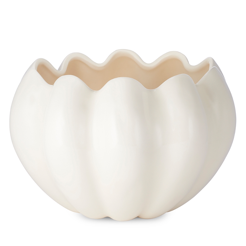 Aerin Mirabelle Cachepot In Cream