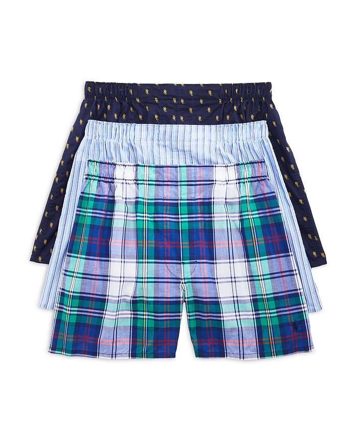 Polo Ralph Lauren - Woven Boxers, Pack of 3