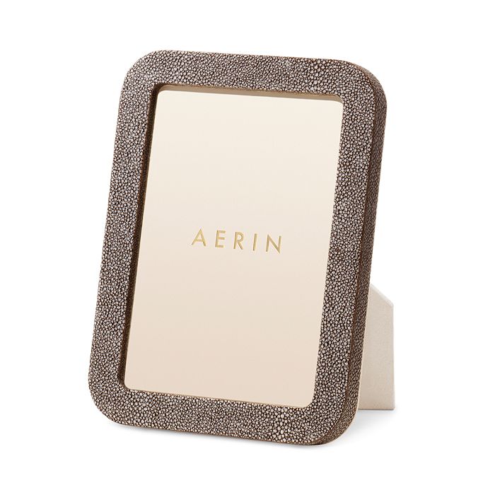 AERIN Modern Shagreen Frame, 5" x 7" Bloomingdale's