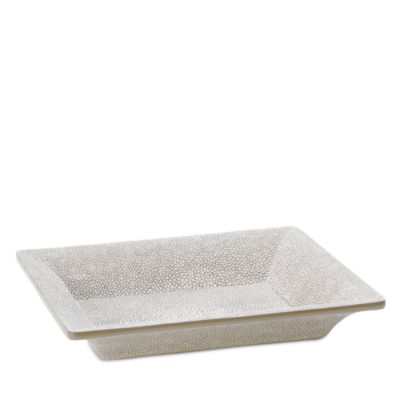 Shagreen Rectangular Vide Poche