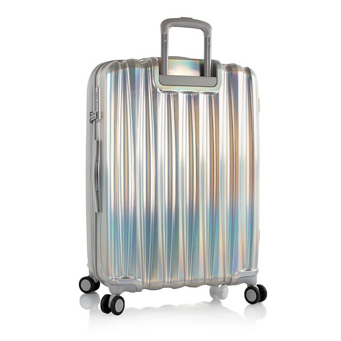 Shop Heys Astro 30 Spinner Suitcase In Silver