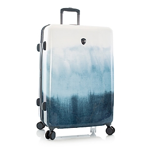 Heys Tie Dyed 30 Spinner Suitcase In Blue